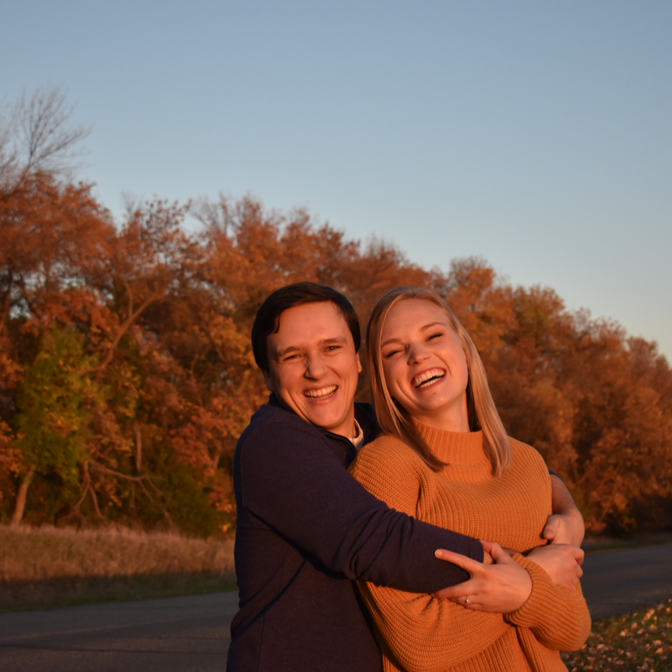Excited for many years of laughs together (Fall 2021)