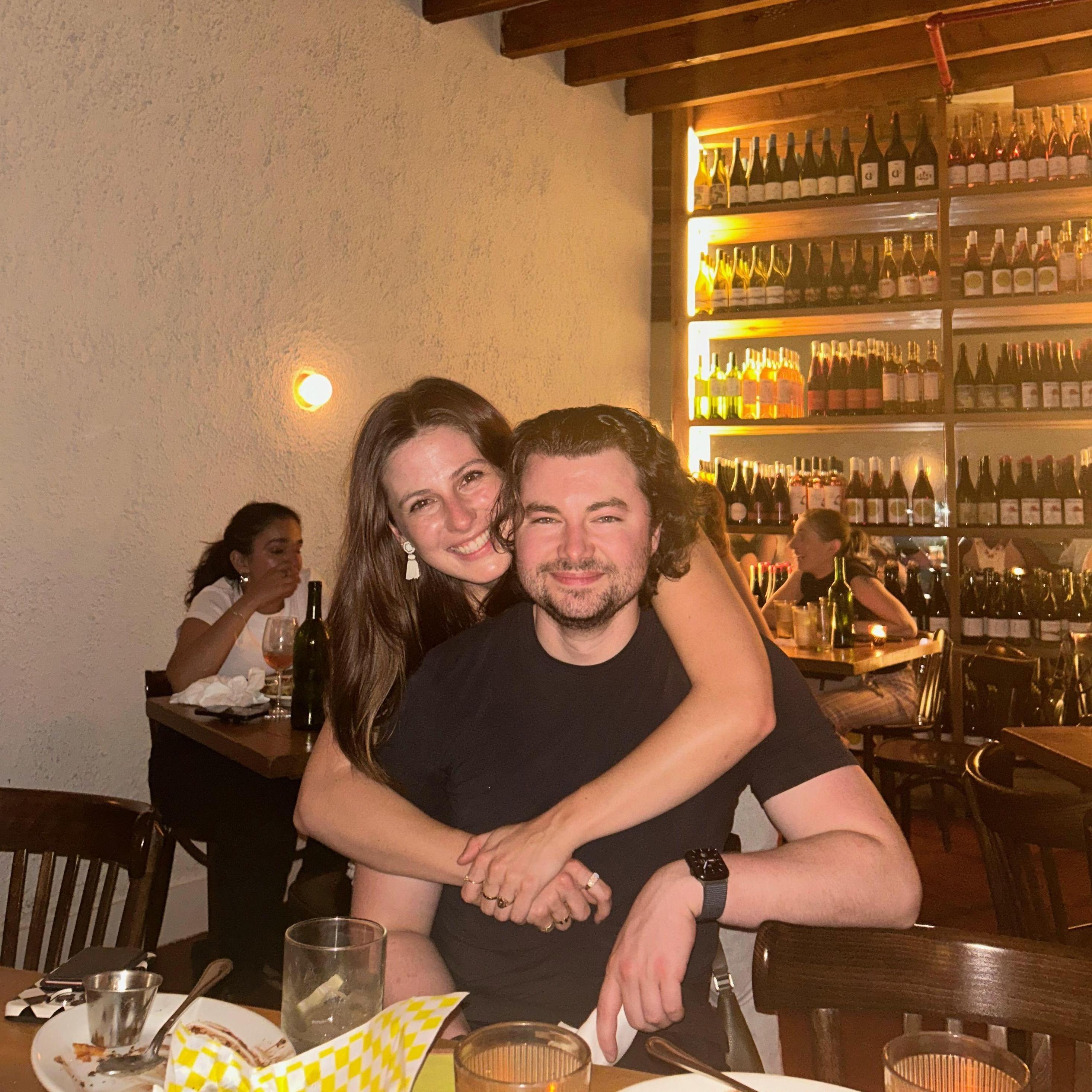 Margaux's 27th birthday dinner party in 2024.