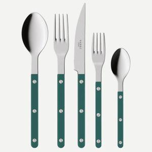 5 pieces cutlery sets - Aquamarine