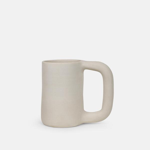 White Tall Mug