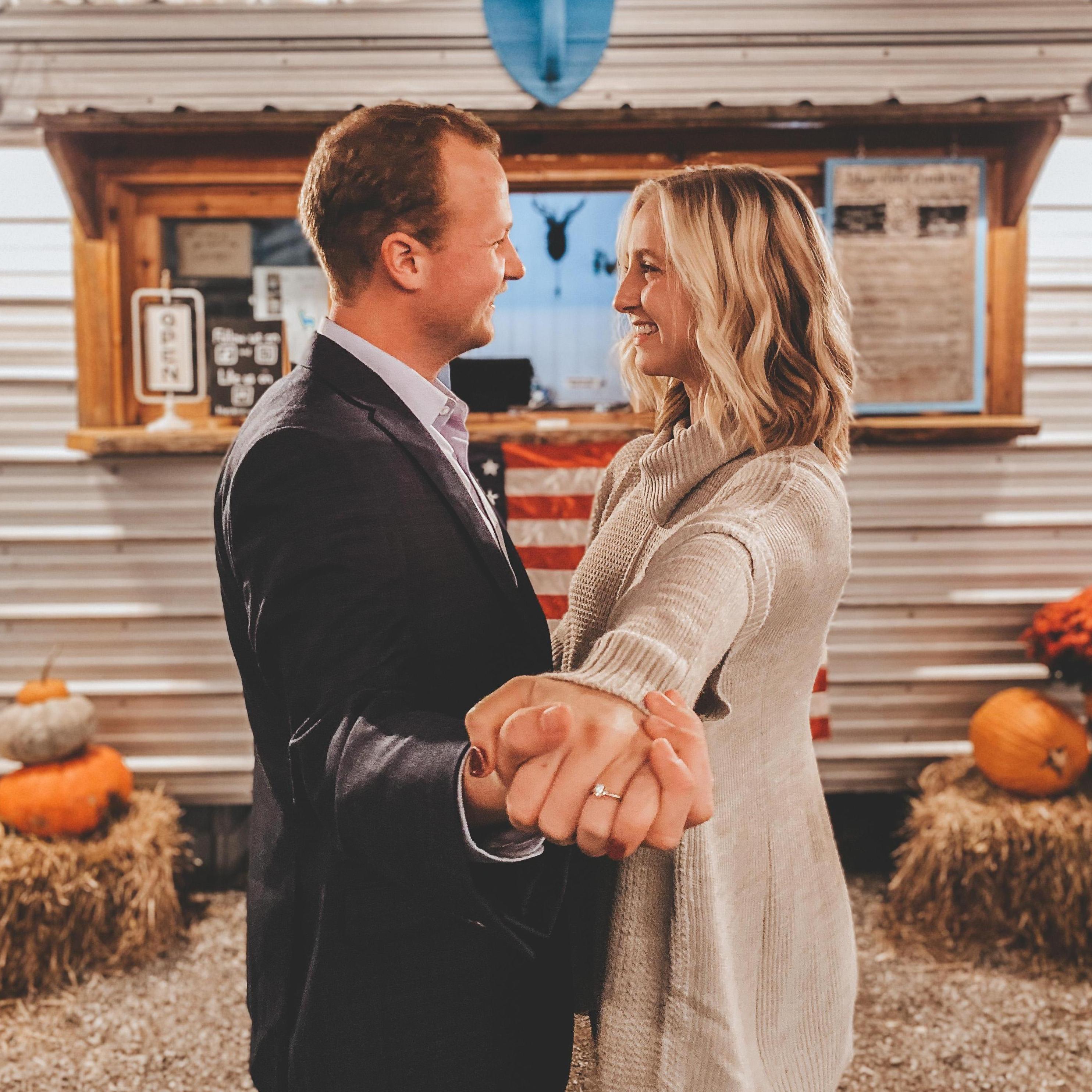 This was the night that Brittany said yes! We got engaged at Blue Deer Cookie Co. They have the best ice cream sandwiches!