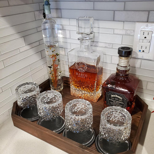 Personalized Whiskey Decanter Set with...