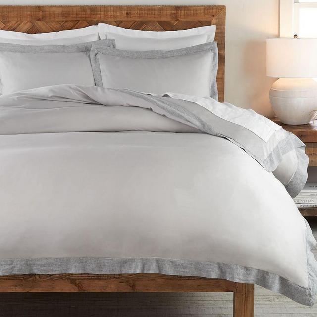 Tencel™ Duvet Cover, King/Cal. King, Gray Mist