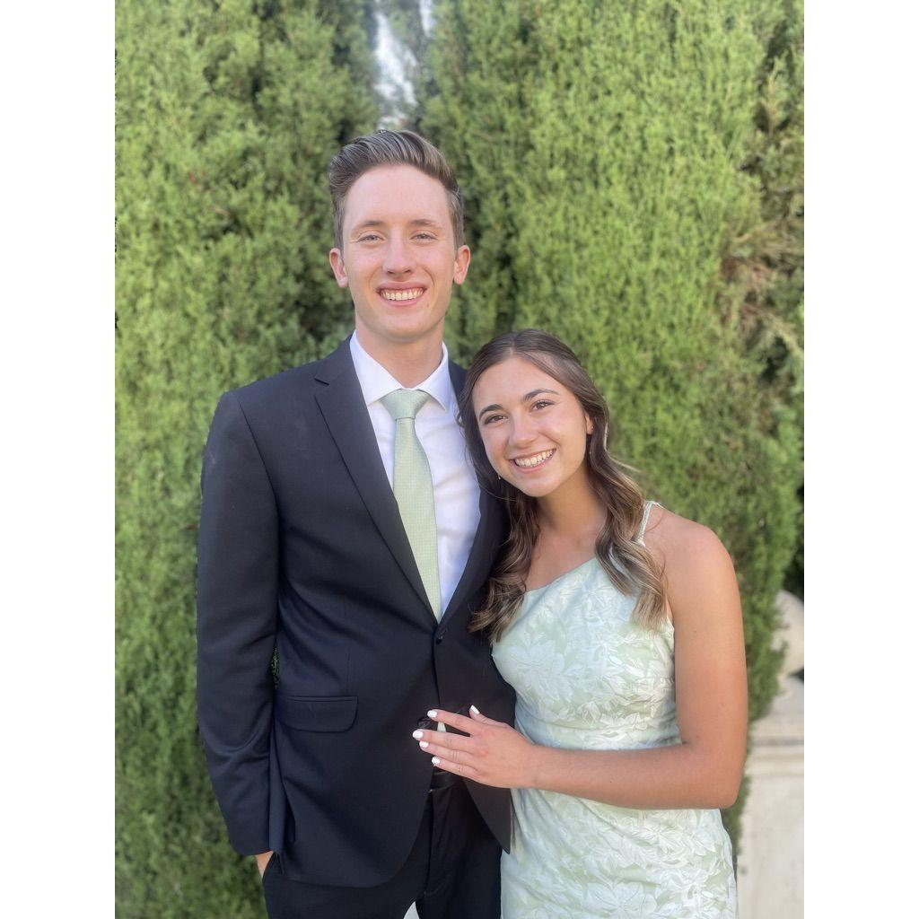 Our first wedding together <3