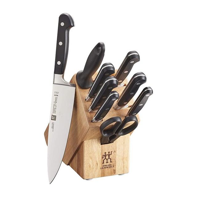 ZWILLING Professional S Knife Block Set, 10 Piece, Black