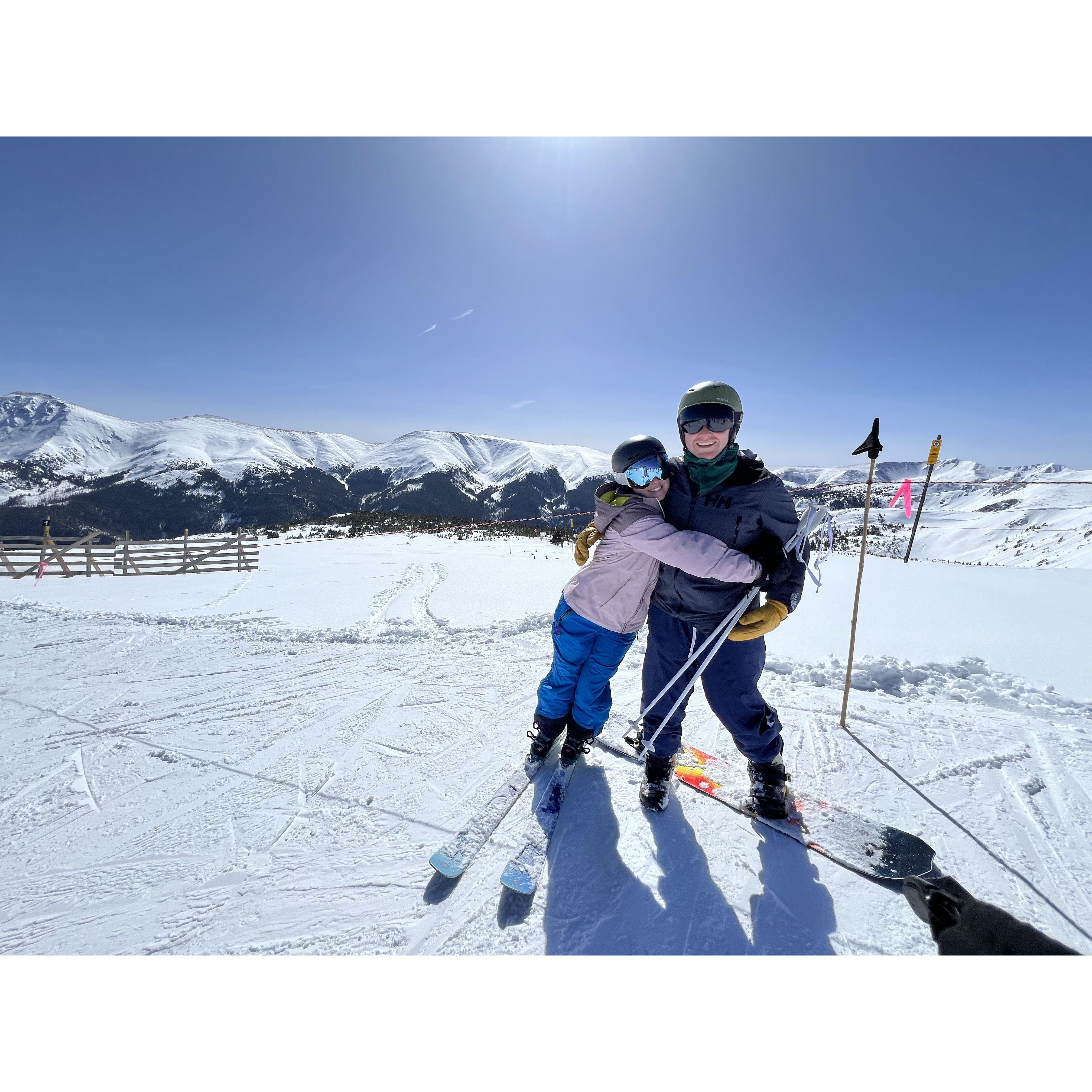 big mountains, bigger hugs