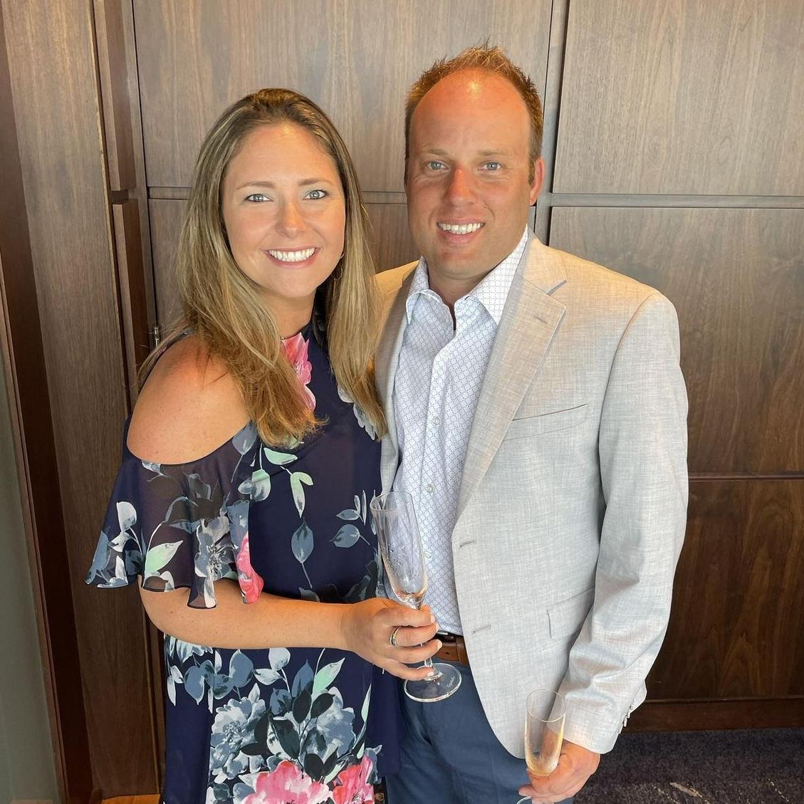 MAY 2022. CELEBRATING GENEVIEVE AND CHARLIE WISER. ANNAPOLIS, MD.
