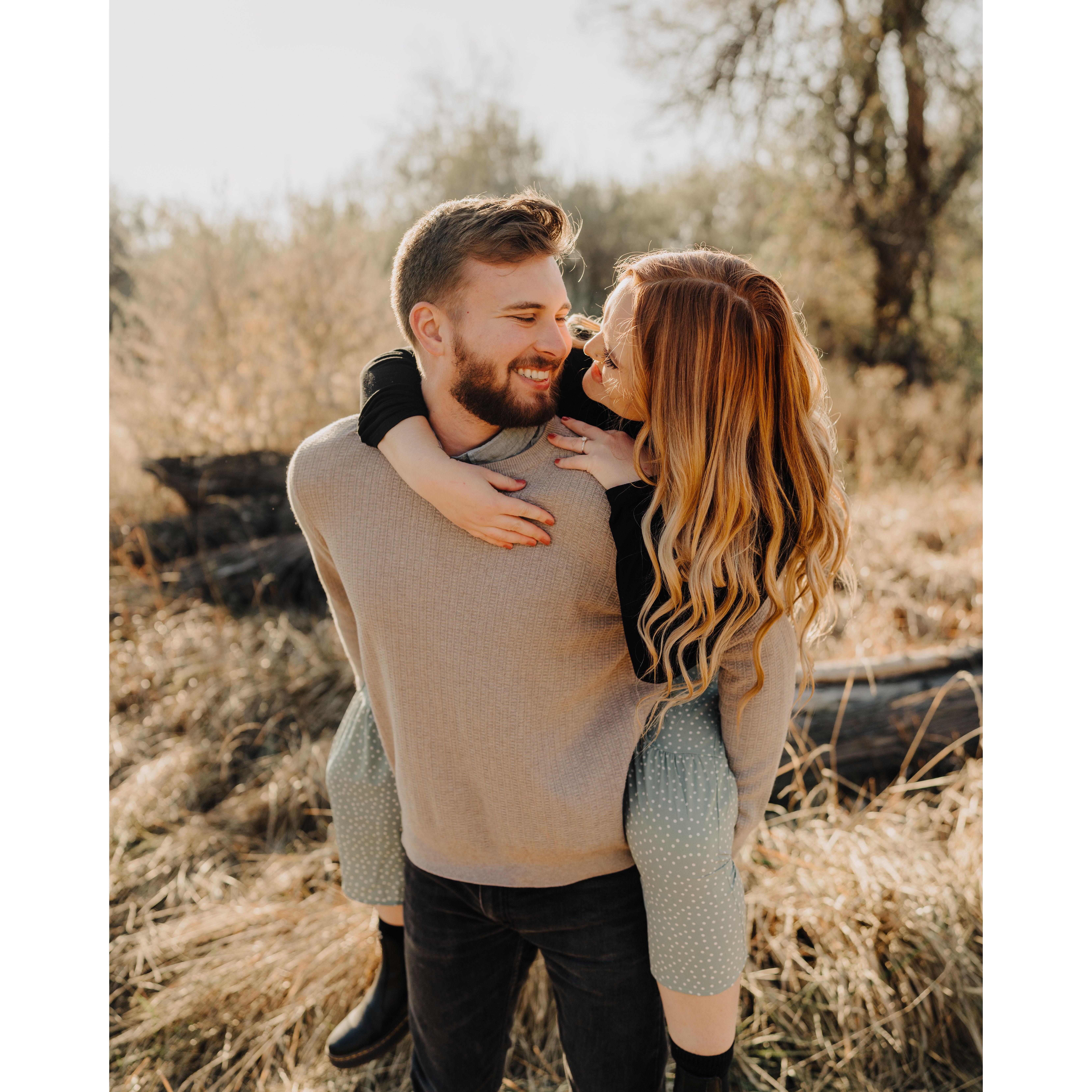 Engagement photos with our AMAZING photographer 