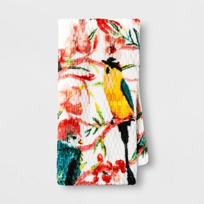 Floral/Bird Hand Towel - Opalhouse&#153;