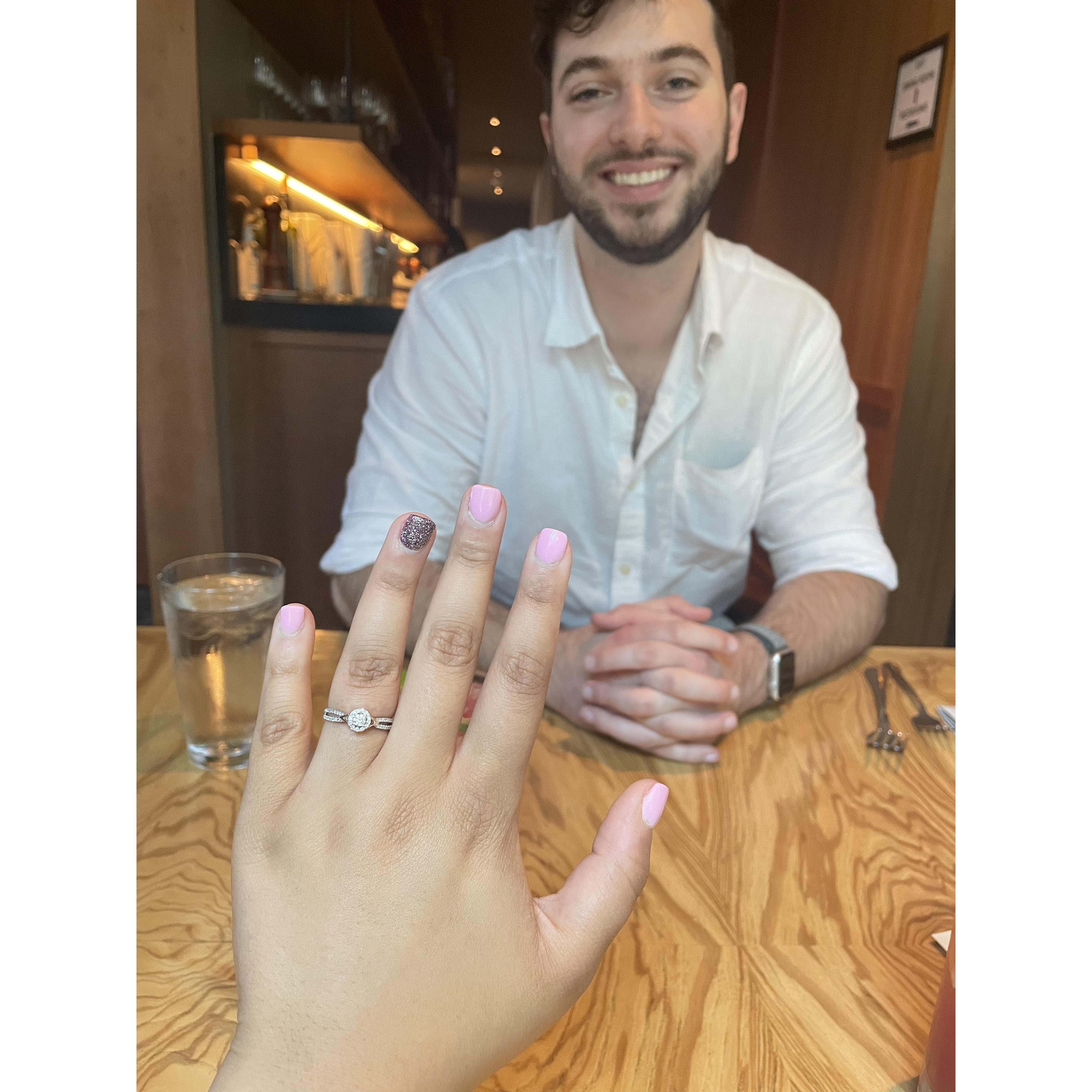 The day Grant proposed