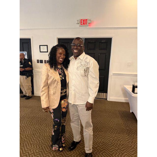 At a friend's 60th birthday party