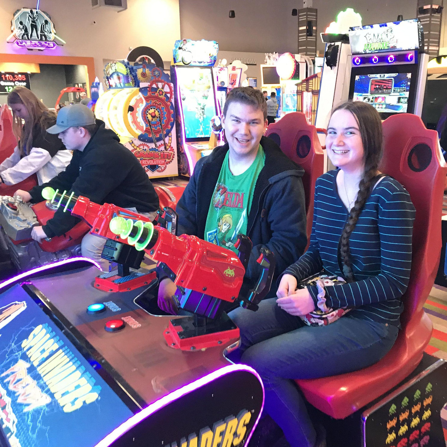 Getting the high score on Space Invaders together
