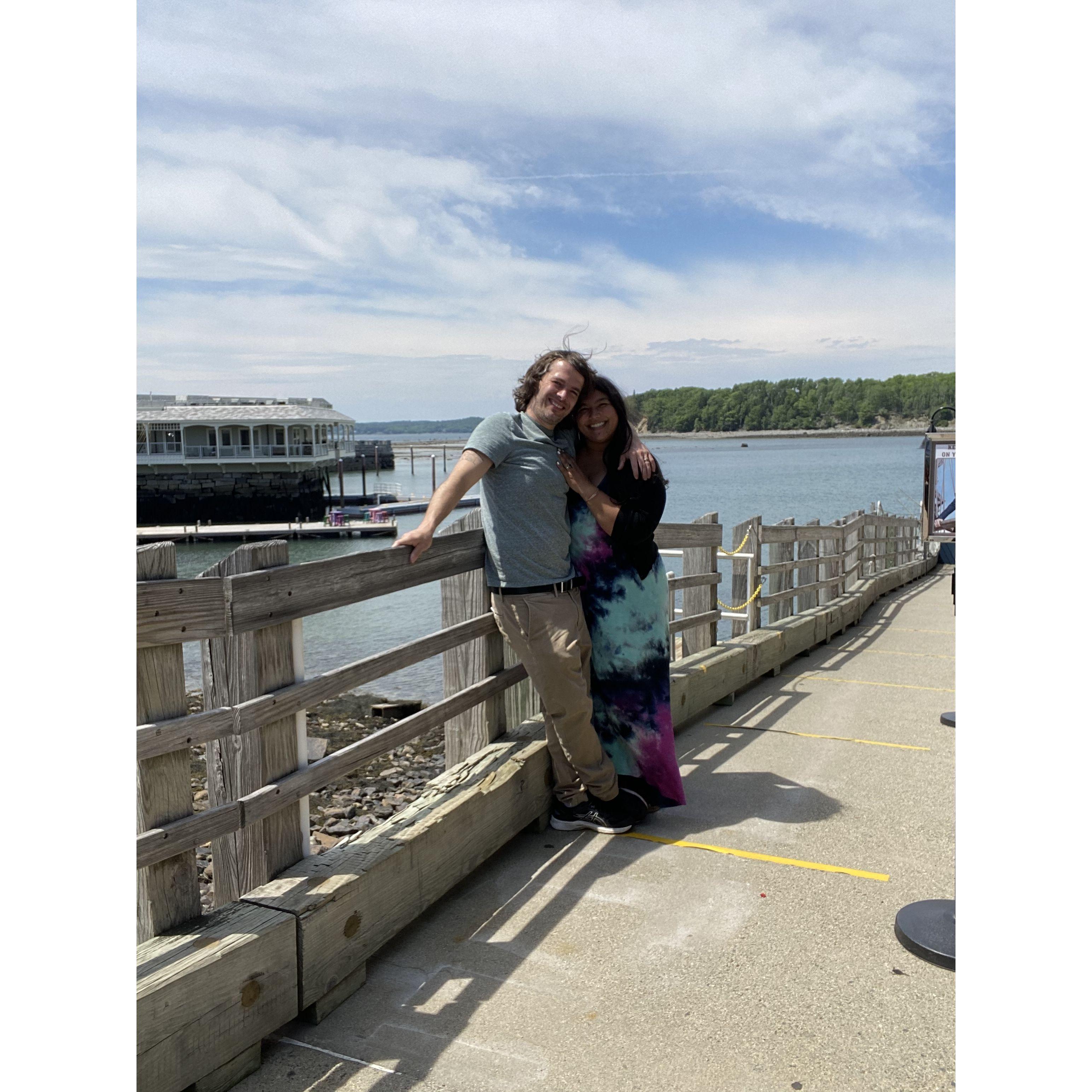Karina's birthday weekend started with a mystery drive - She had no idea where we were going. The car was packed, snacks ready, and music cranked. We went to Bar Harbor - one of her favorite places.