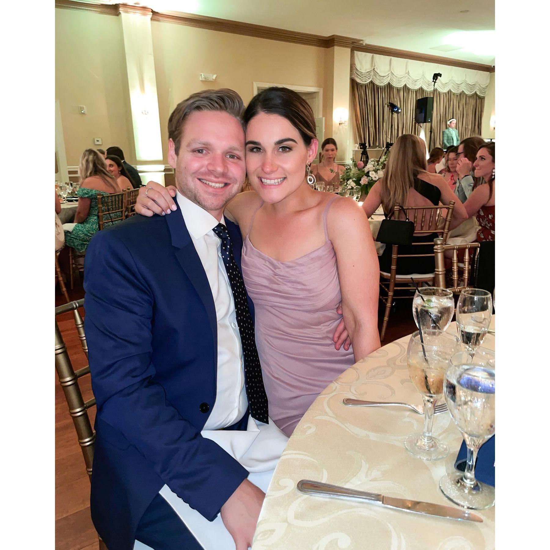 Our first of many weddings together, but this one was special as we weren't only celebrating our amazing friends Meg & Paul, but we could both relate to the love they were speaking of.