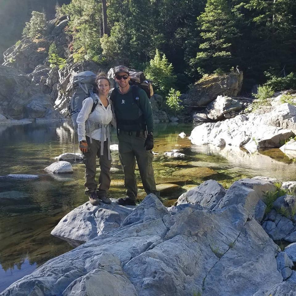 Our first overnight backpacking trip to the fish the Yuba River. Eric is convinced that my dad was hazing him on this trip haha