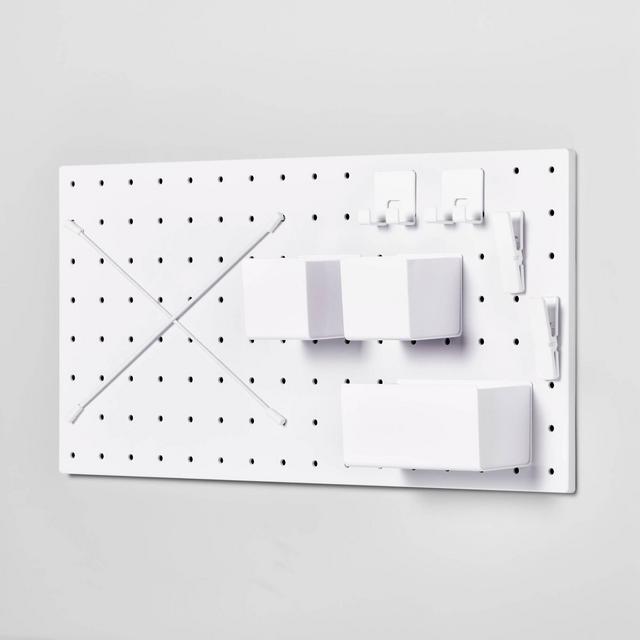 13" x 26" Pegboard Set White - Brightroom™
