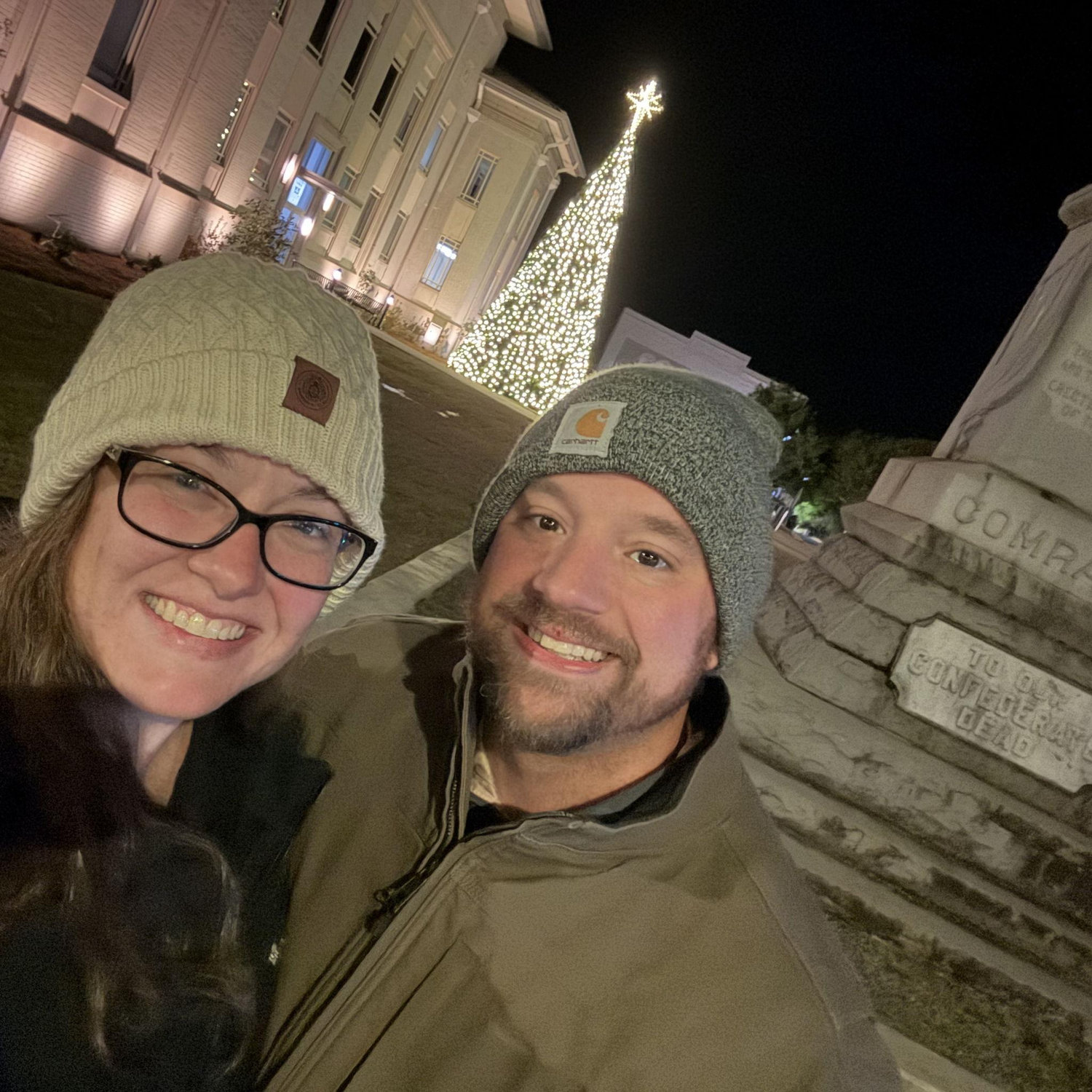 Our first trip to Perry, GA together, now our new home.