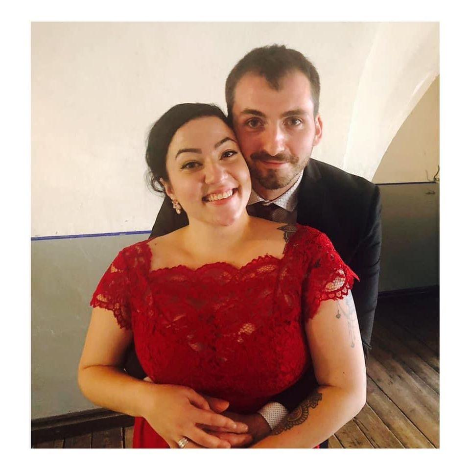 Our first wedding attended as a couple in Suomenlinna, Finland 2019.