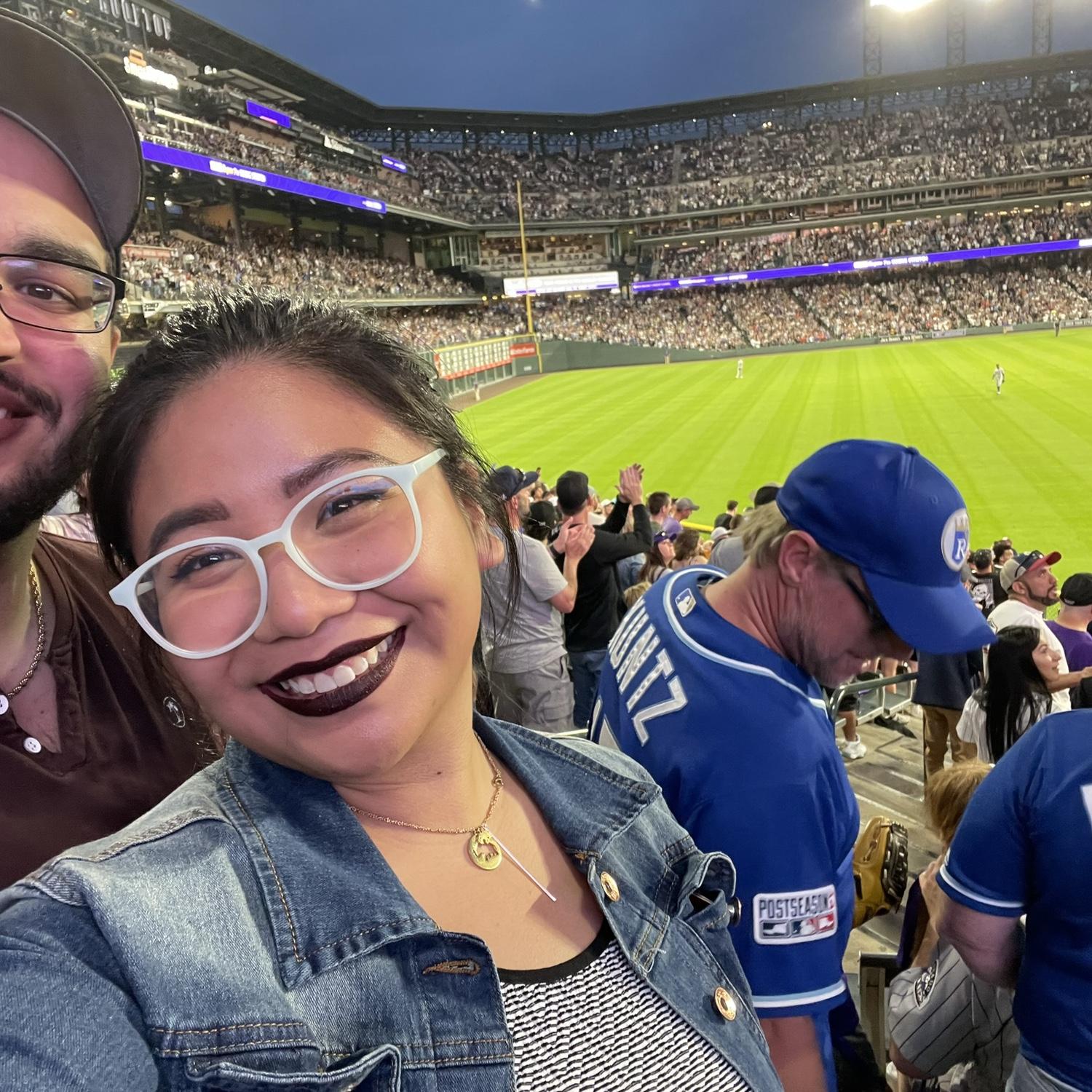 Our time in Colorado brought us to Coors Field!