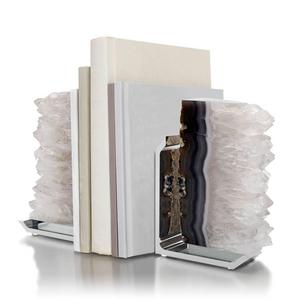 Rablabs Fim Bookends Natural Druze Set Of 2