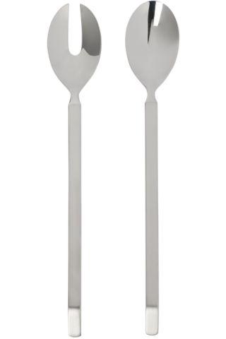 ALESSI Dry Salad Cutlery Set