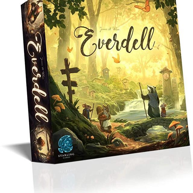 Everdell - A Board Game by Starling Games 1-4 Players - Board Games for Family 40-80 Minutes of Gameplay - Games for Family Game Night - for Kids and Adults Ages 14+ - English Version, Multicolored
