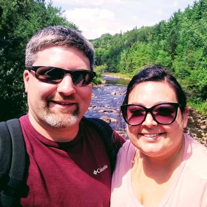 Impromptu stop at Copper Falls State Park.  Absolutely stunning!