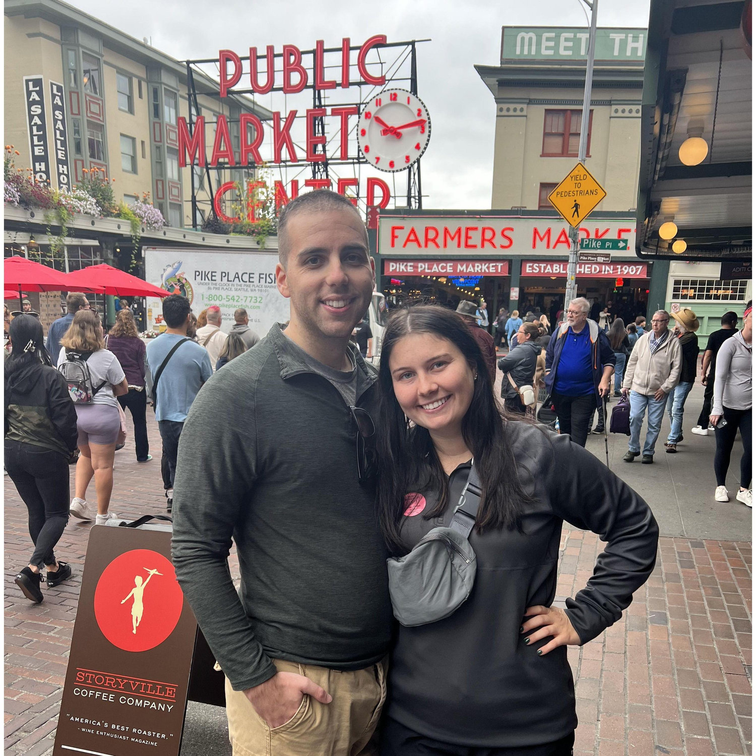 Pike Place Market, Seattle WA. September 2023