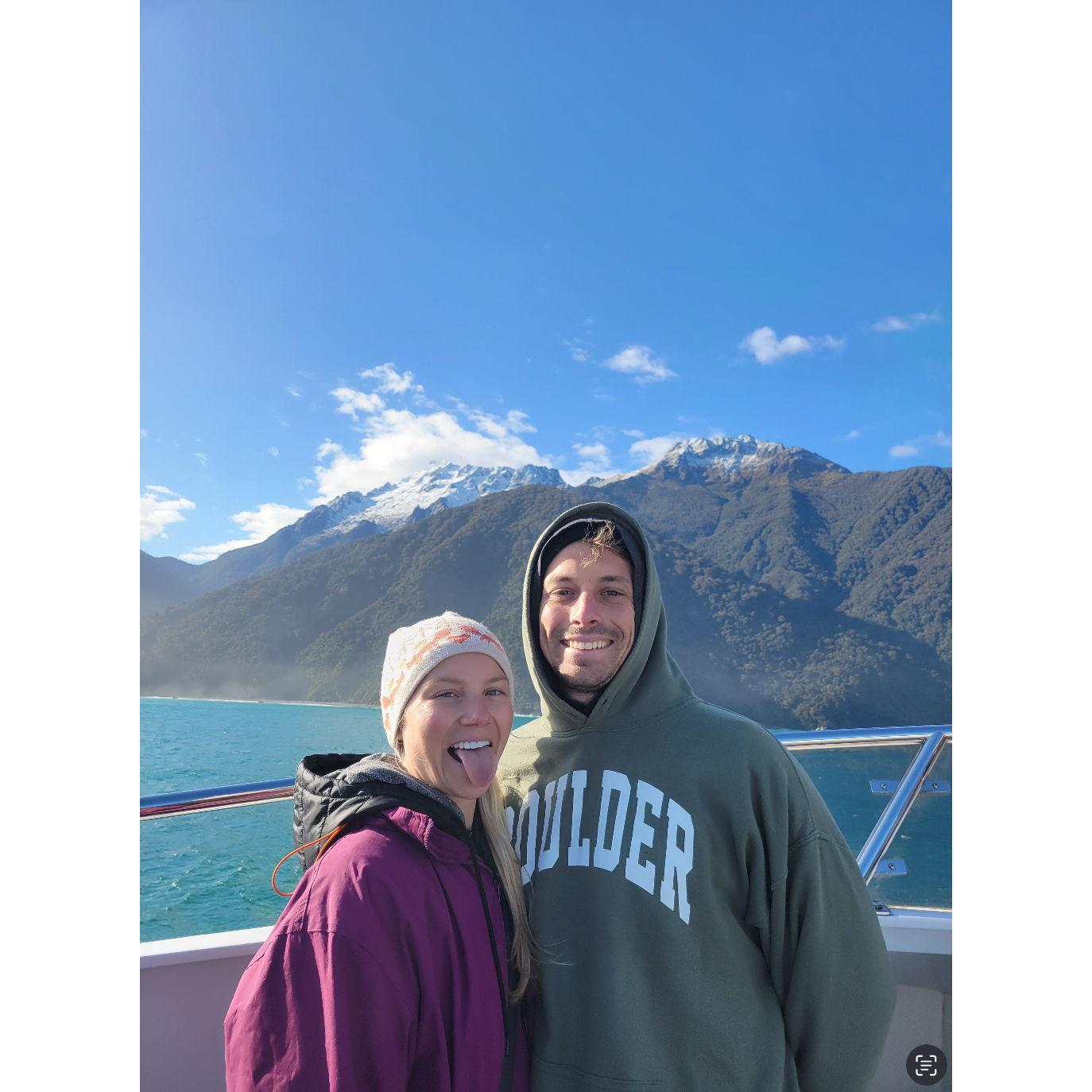 Boat tour in Milford Sound NZ fjords! 2024