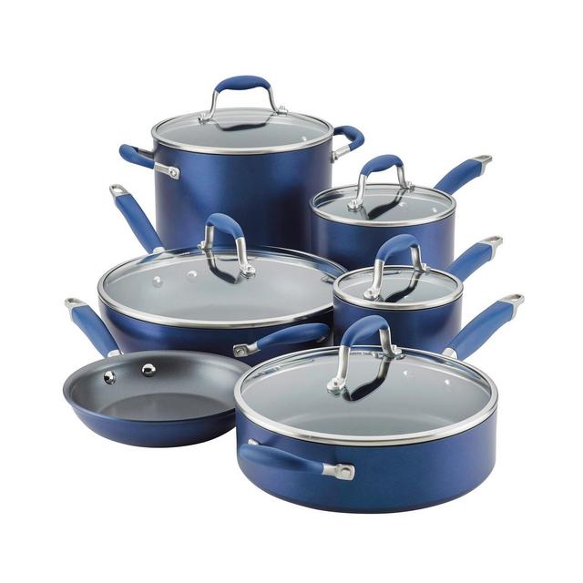 Anolon Advanced Home Hard-Anodized Nonstick 11-Pc. Cookware Set