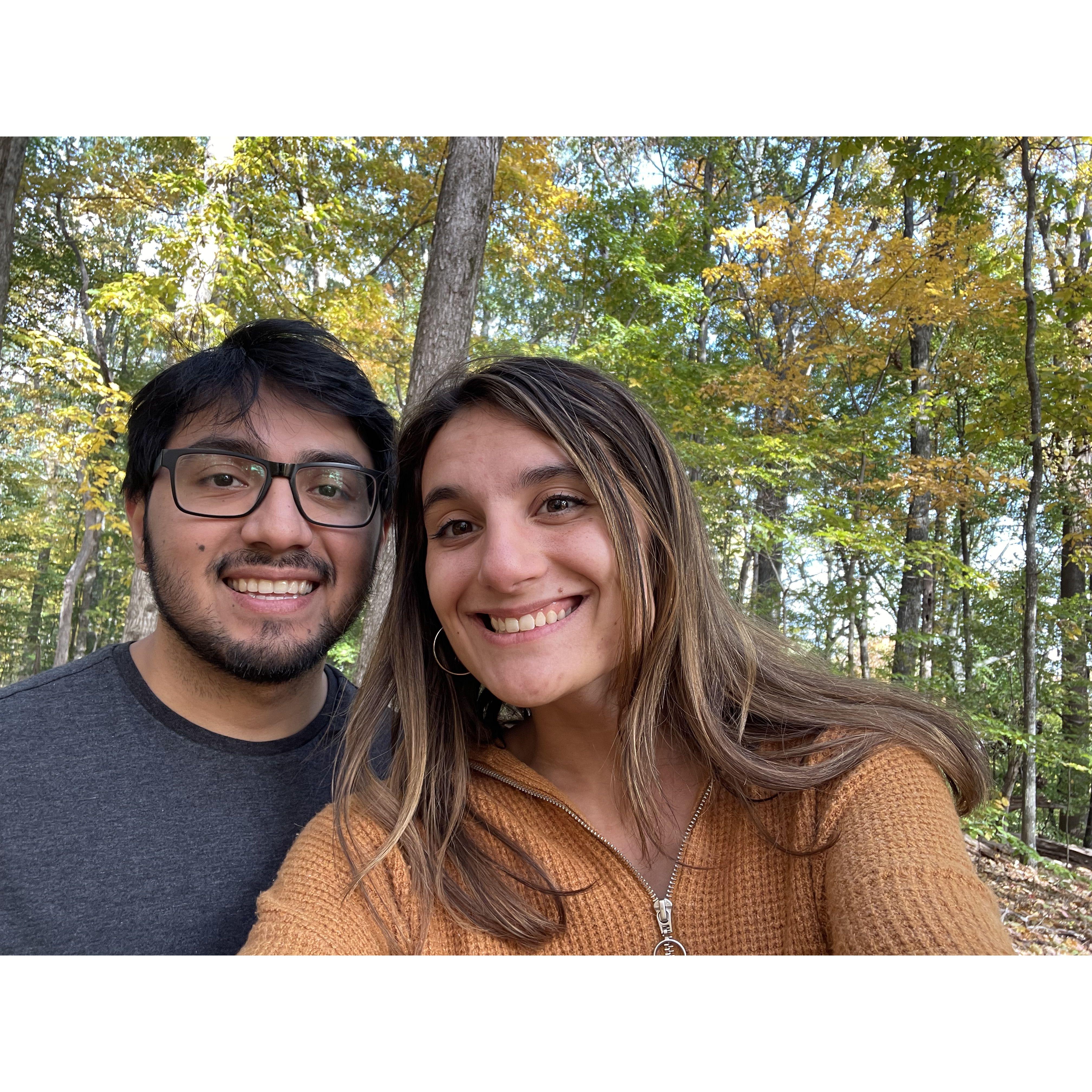 Natchez Trace walking trail