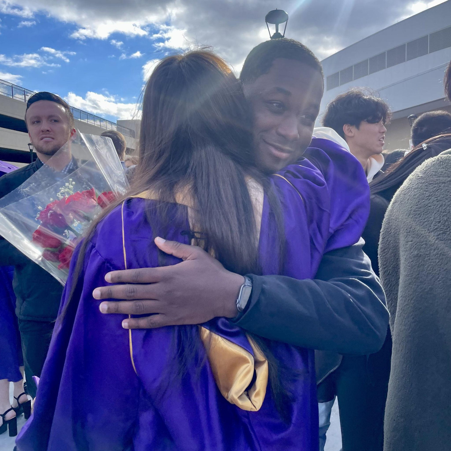 Mary's graduation from JMU! GO DUKES