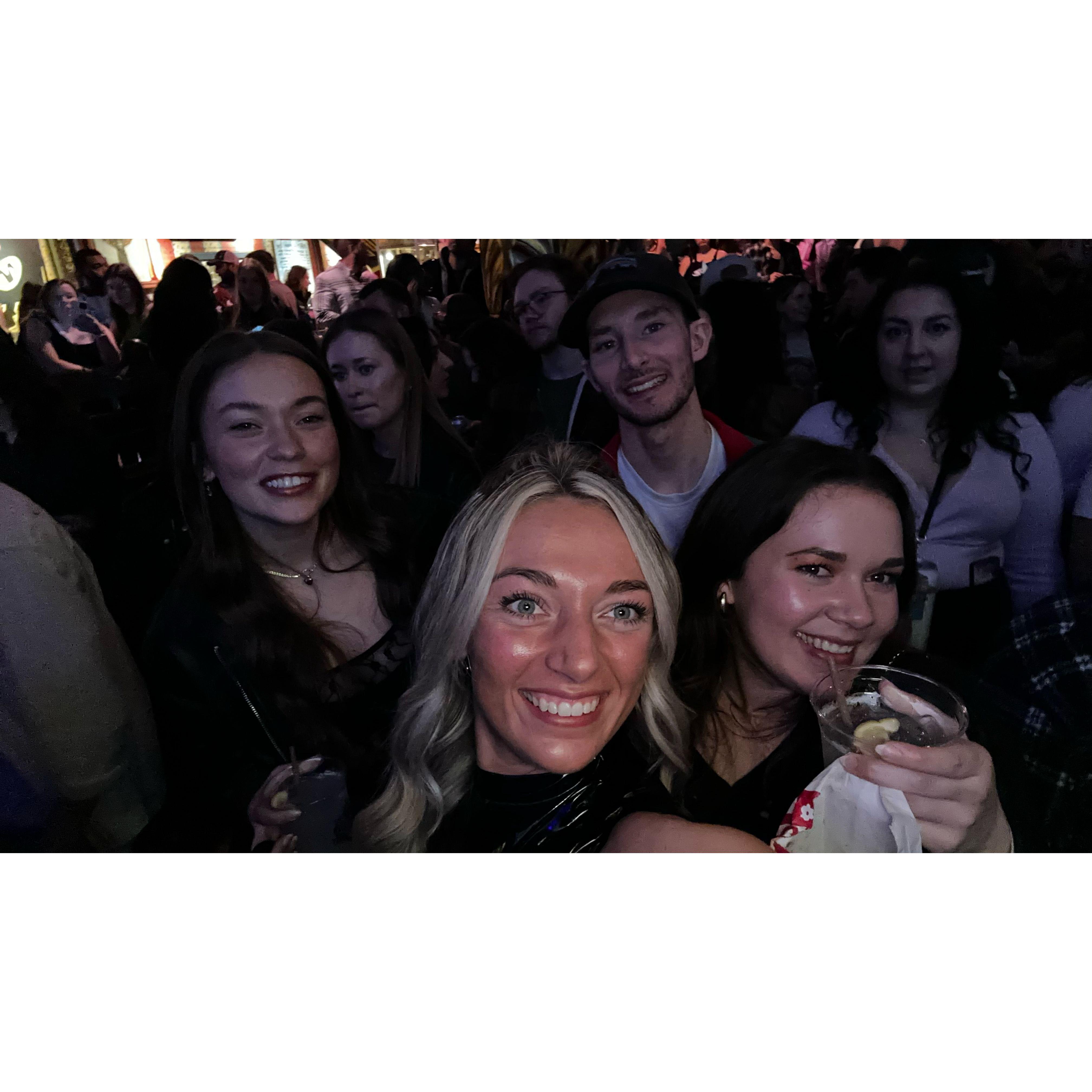 concert with Amber and Alyssa