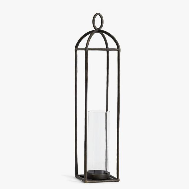 Fallon Outdoor Lantern, Bronze, Large 35"