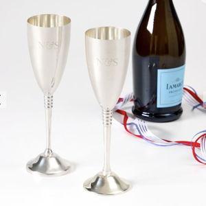 Celebration Silver Flutes, Set of 2