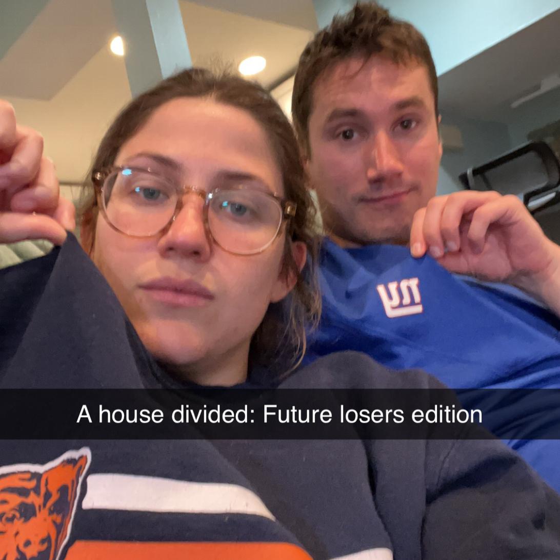 A house divided (go Bears)