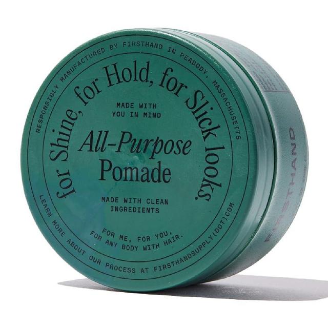 Firsthand Supply All-Purpose Hair Pomade - Clean & Non-toxic Hair Care Ingredients - Gives a Low Shine, Shape and Firm Hold To Your Hair - 3oz (88ml)