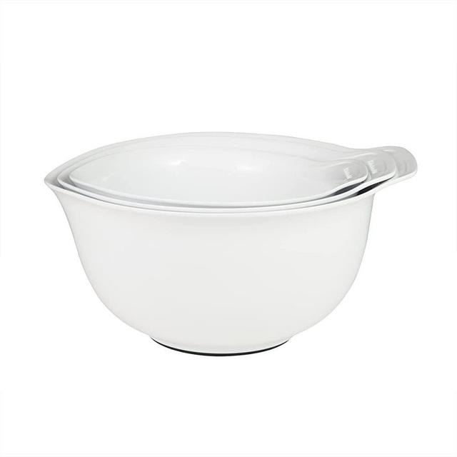 KitchenAid Universal Mixing Bowls, Set Of 3, White