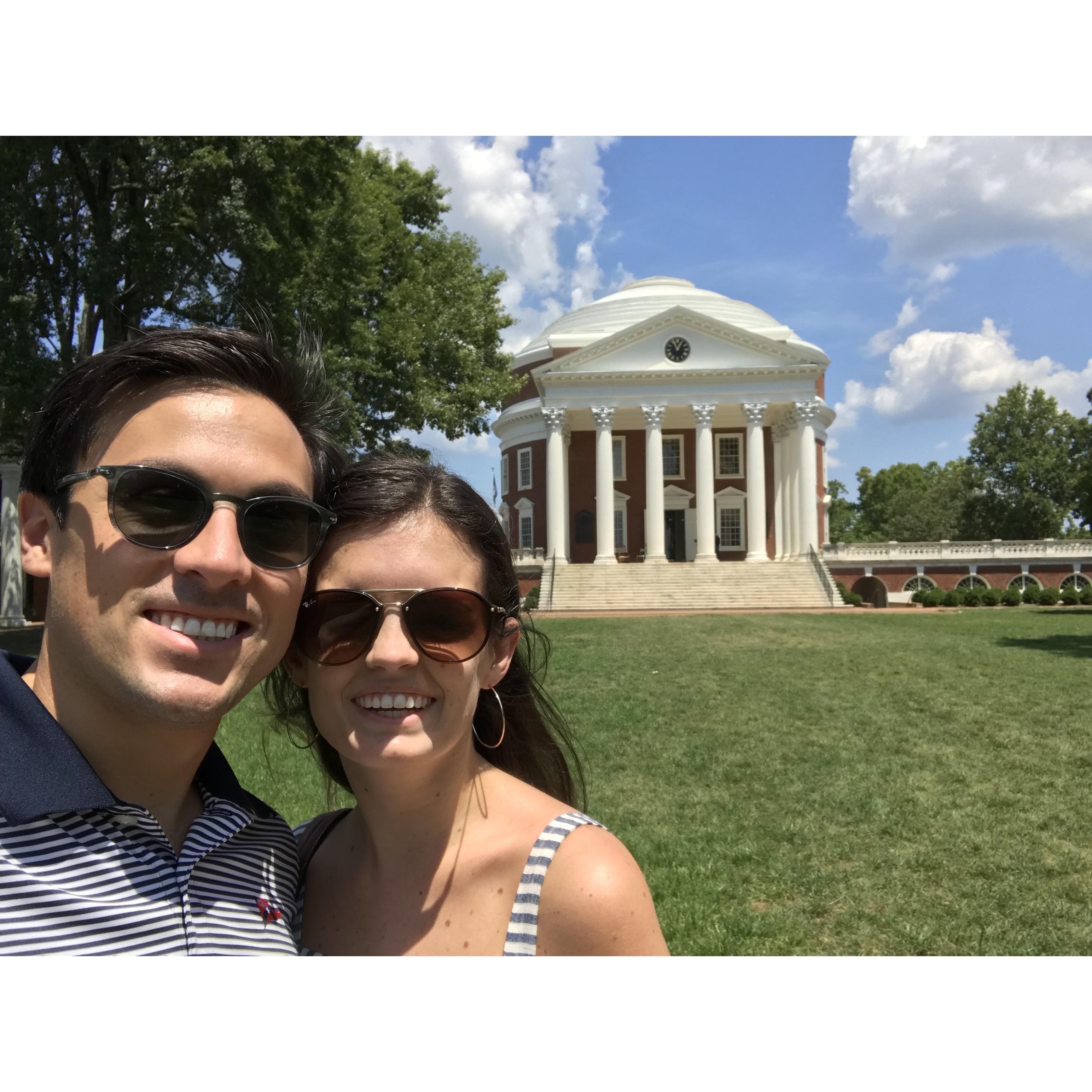 Colleen visits Charlottesville