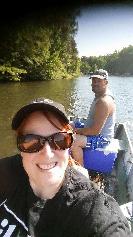 We love to fish when we have time
