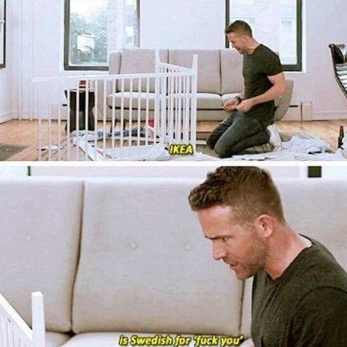 Crash course on “How to build IKEA furniture without fighting”