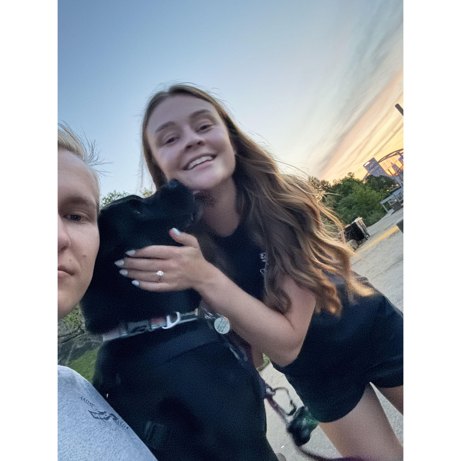 Celebrating our engagement with our favorite