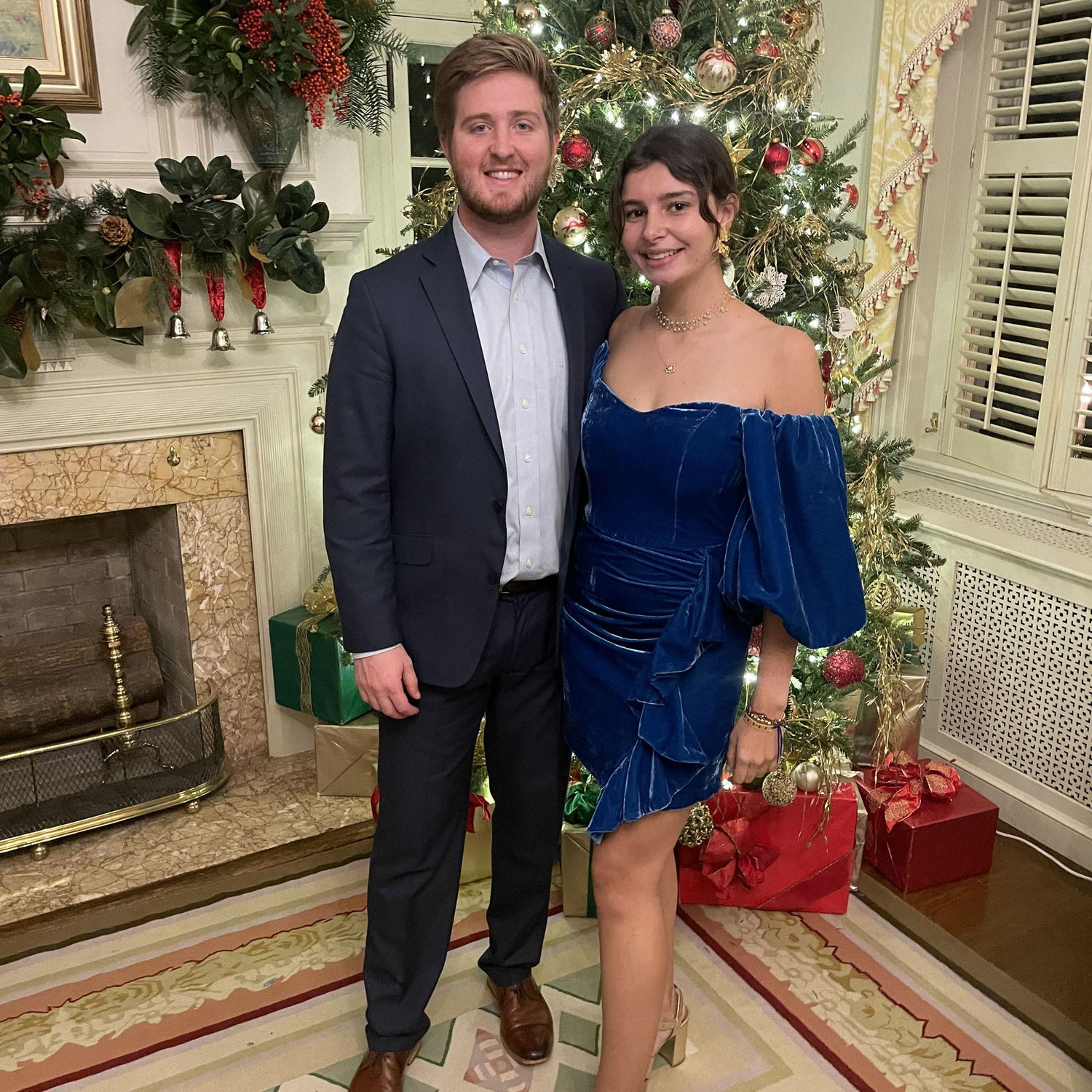 Carter and Marion attend the Searcys' Prelude to Christmas party in Wilson, NC