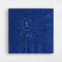 Blue Wedding Napkin - Bridgeton