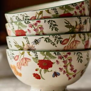 Eden Stoneware Cereal Bowls, Set of 4
