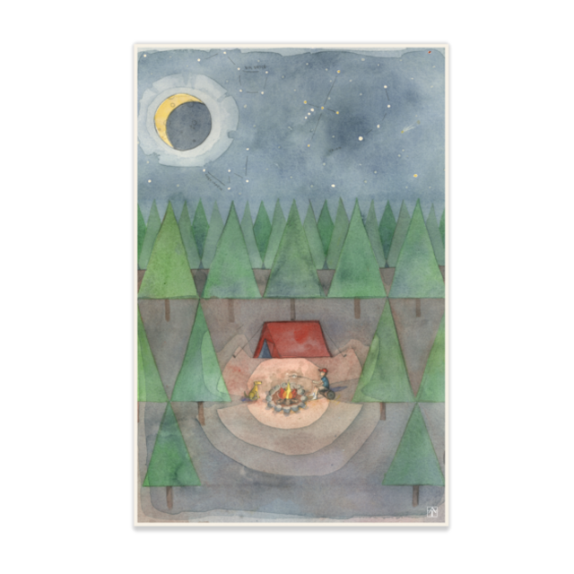 Adam Trest Adventure | Camping Print