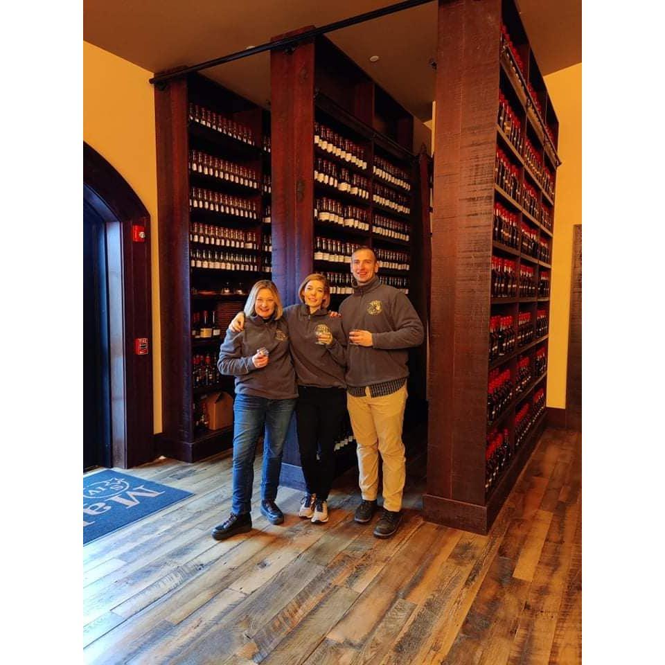 Margaret, Katie's mom, had her first truffle meeting with Maker's Mark and was generous enough to invite Hank and Katie. Good thing too, Hank drove everyone back in a snow storm for 7 hours!