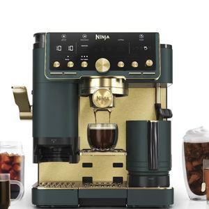 Ninja espresso machine (emerald/gold)