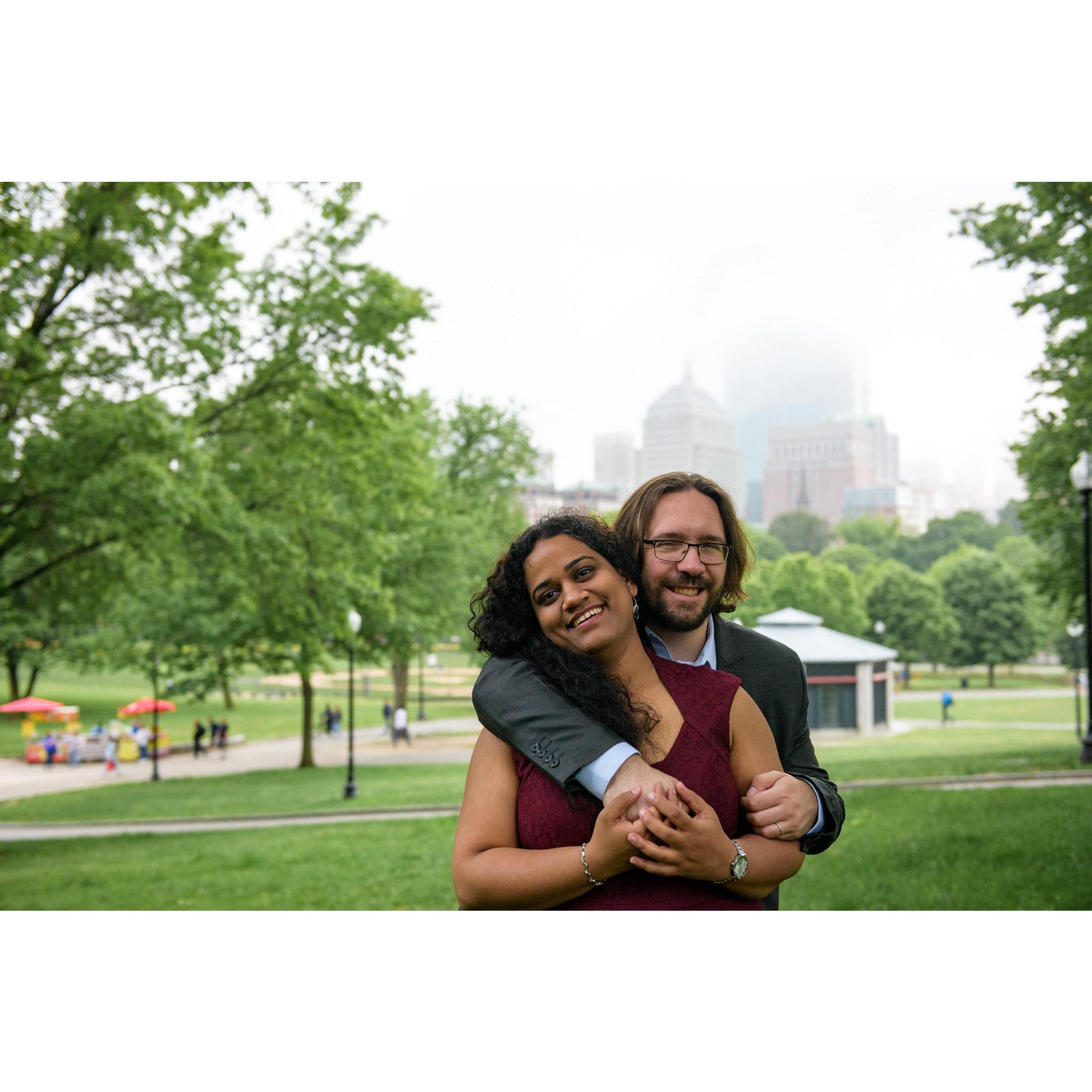 We couldn't have asked for better foggy weather to show us our city as we've come to love it.