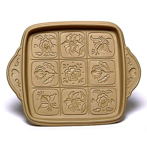 Alpine Flowers Shortbread Pan